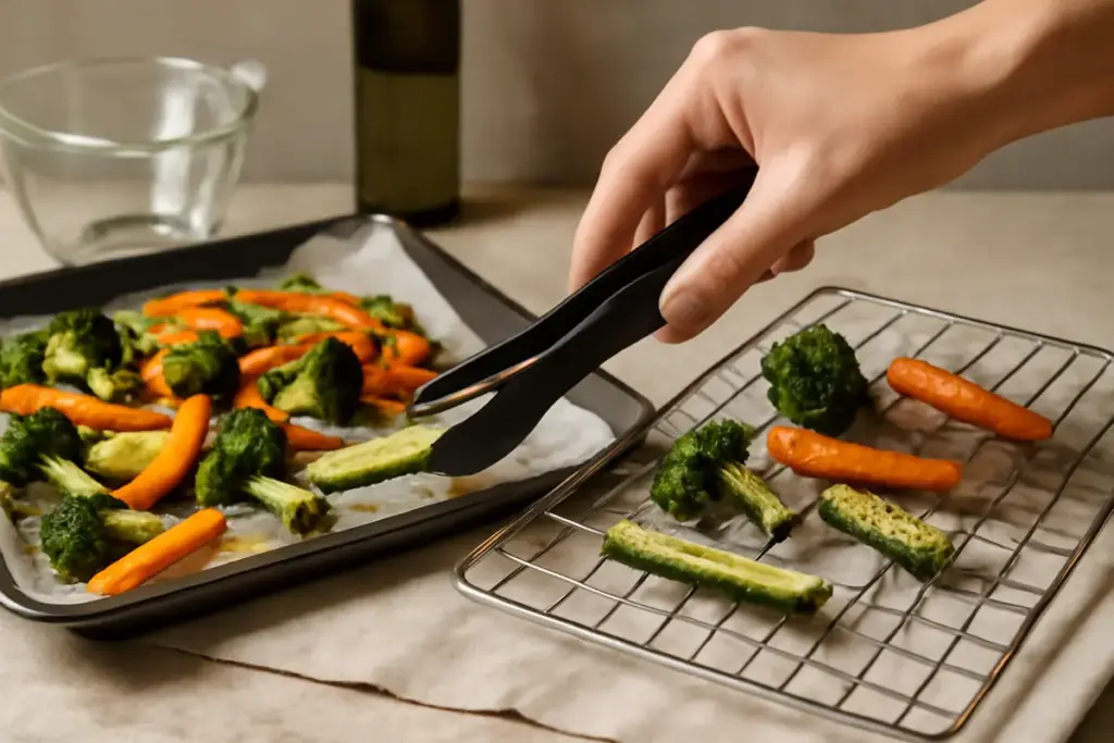 Come mantenere la croccantezza delle verdure cotte al forno? Il dettaglio nella preparazione che fa la differenza