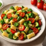 Pasta fredda con verdure di stagione: il formato perfetto che aiuta a trattenere meglio i condimenti leggeri