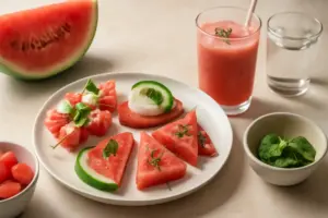 Ricette con anguria per spuntini light: idee facili che mantengono idratazione e leggerezza