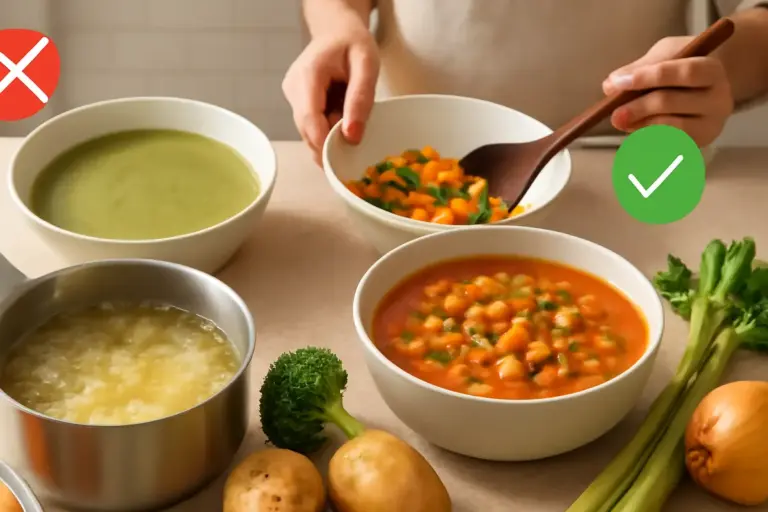 Errori comuni nella preparazione delle zuppe sane: l’accorgimento che migliora sapore e leggerezza