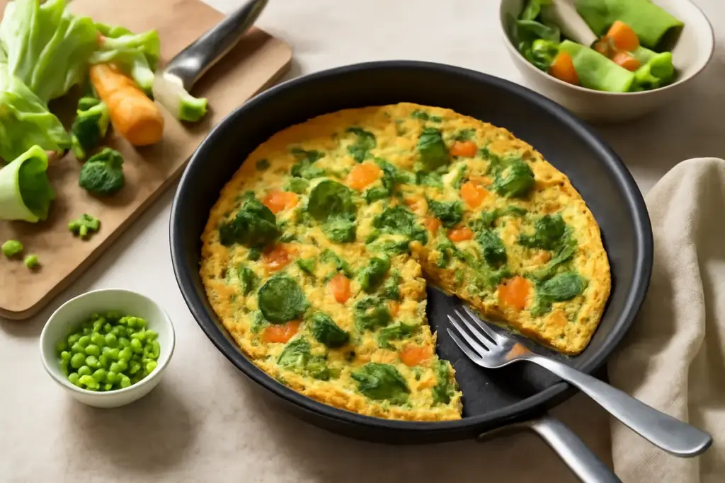 Come trasformare gli avanzi di verdure in un piatto leggero e gustoso? La ricetta antispreco pronta in 10 minuti