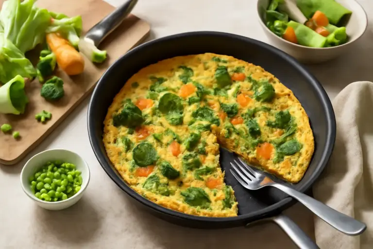 Come trasformare gli avanzi di verdure in un piatto leggero e gustoso? La ricetta antispreco pronta in 10 minuti