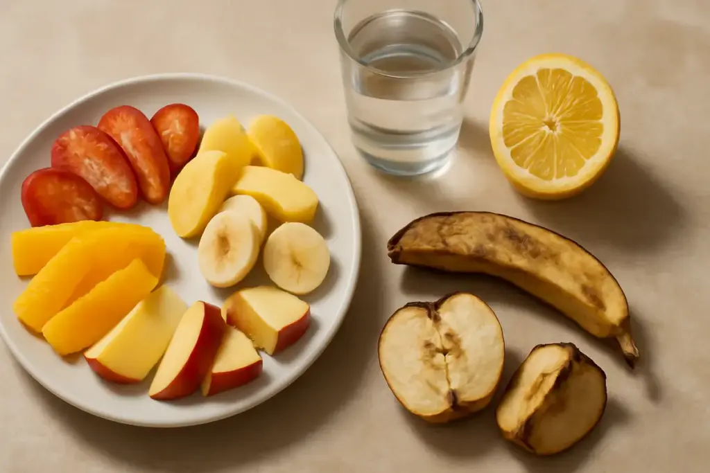 Come evitare che la frutta tagliata annerisca? La soluzione naturale che mantiene colore e sapore intatti