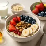 Colazione sana con fiocchi d’avena: il trucco per renderla mai noiosa