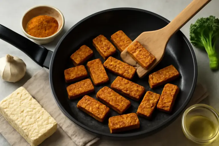 Tempeh in padella o al forno: come renderlo più gustoso senza aggiungere grassi inutili